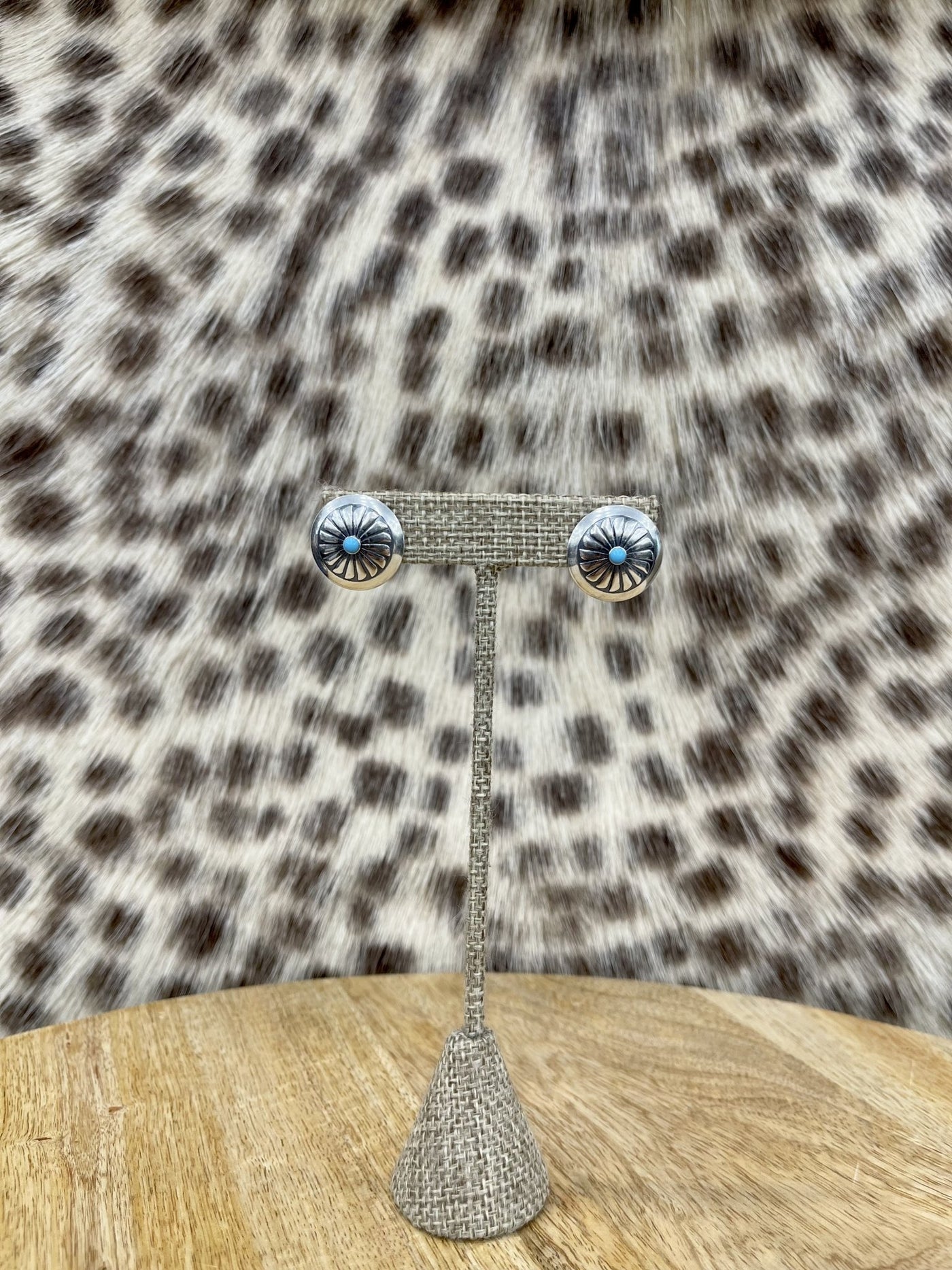 Kingman Circle Concho Studs - Southern Soule Designs