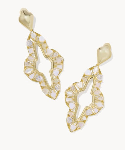 KS Abbie Statement Crystal Earring - Southern Soule Designs