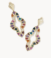 KS Abbie Statement Crystal Earring - Southern Soule Designs