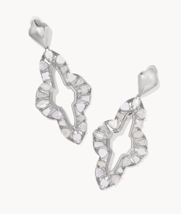 KS Abbie Statement Crystal Earring - Southern Soule Designs