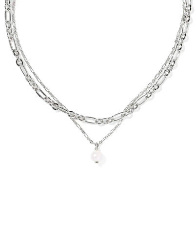 KS Ashton Pearl Multi Chain Necklace - Southern Soule Designs