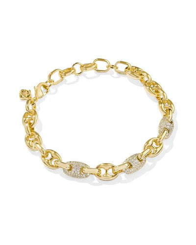KS Bailey Pave Chain Bracelet - Southern Soule Designs