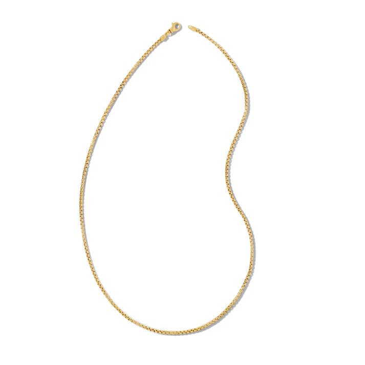 KS Beck Thin Box Chain Necklace - Southern Soule Designs