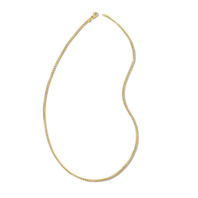 KS Beck Thin Box Chain Necklace - Southern Soule Designs