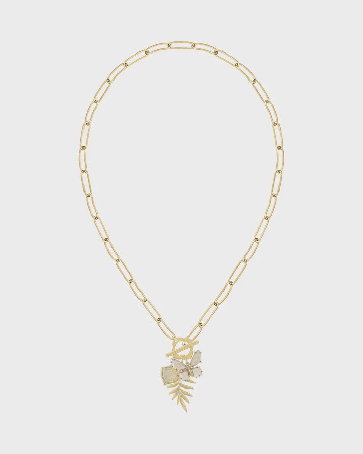 KS Bianca Butterfly Charm Necklace - Southern Soule Designs