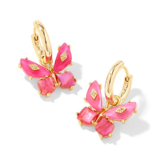 KS Bianca Butterfly Huggie - Southern Soule Designs