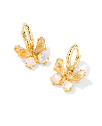 KS Bianca Butterfly Huggie - Southern Soule Designs