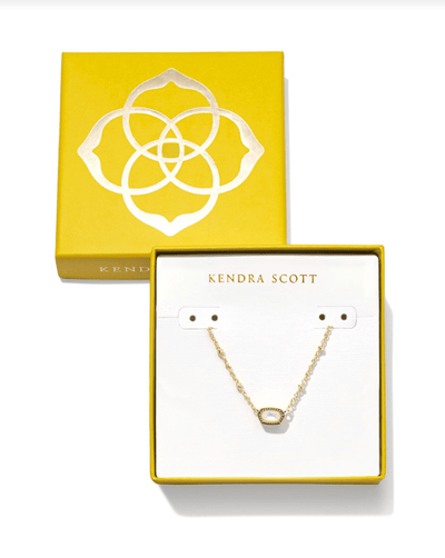 KS Boxed Mini Elisa Gold Necklace - Southern Soule Designs