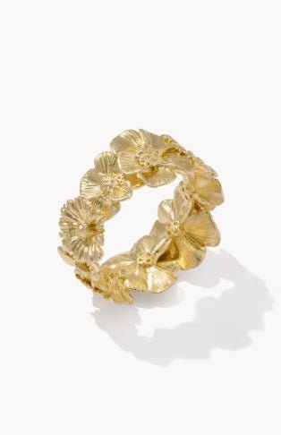 KS Cailey Flower Band Ring - Southern Soule Designs