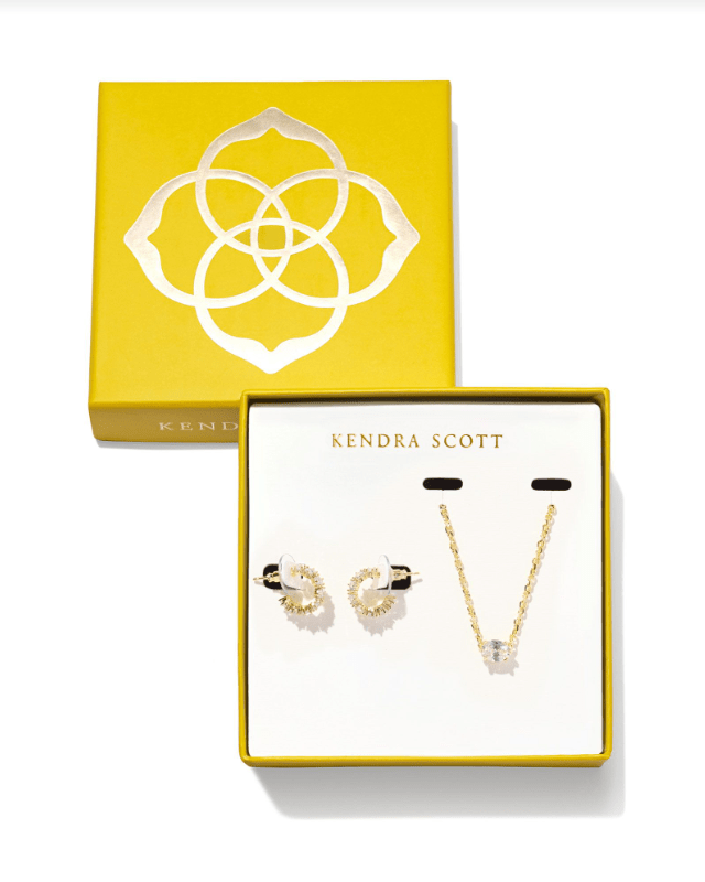 KS Cailin White Crystal Gift Set - Southern Soule Designs