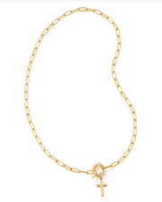 KS Cross Link/Chain Necklace - Southern Soule Designs