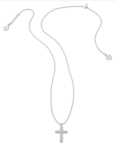 KS Crystal Cross Pendant Necklace - Southern Soule Designs