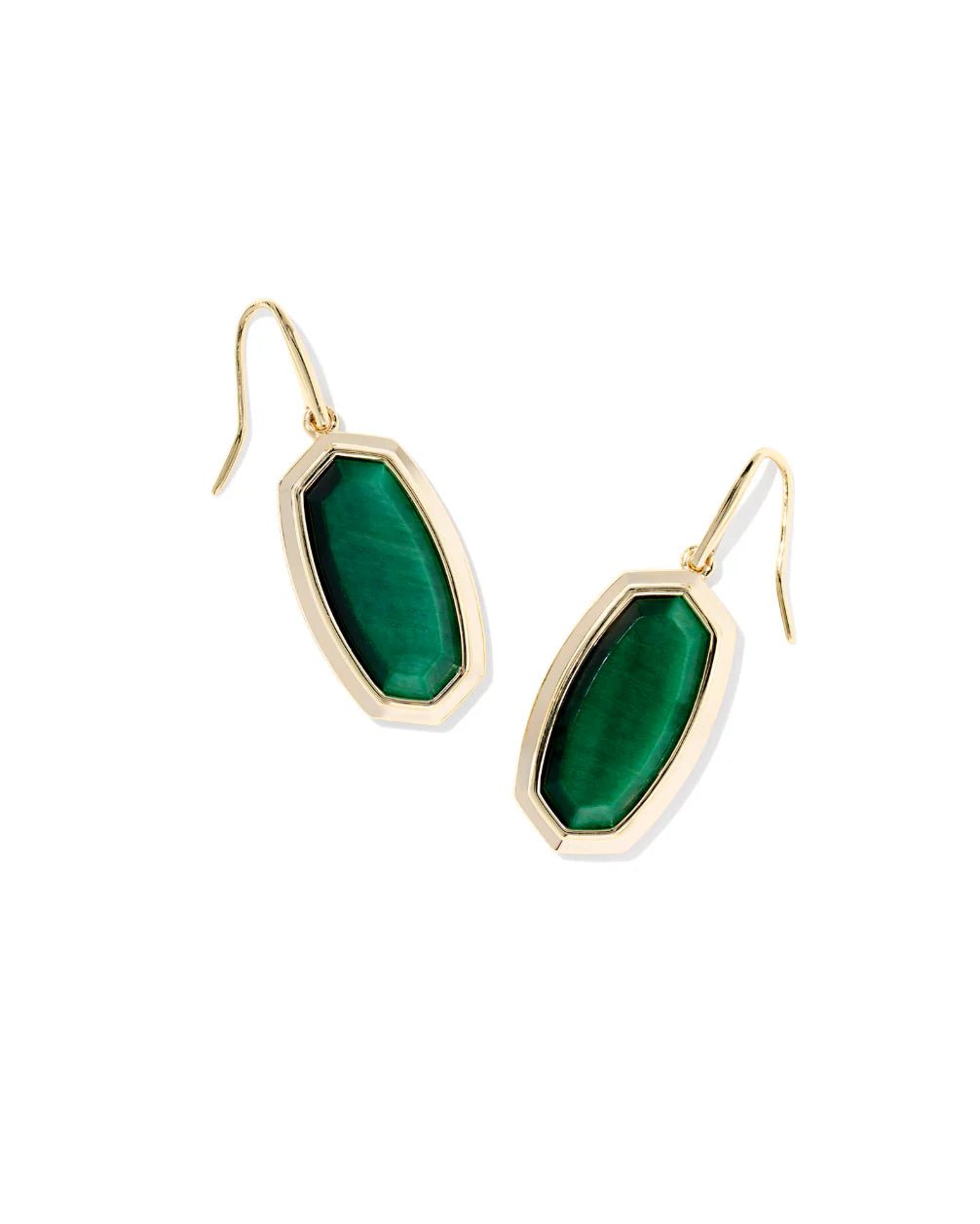 KS Dani Bezel Drop Earring - Southern Soule Designs