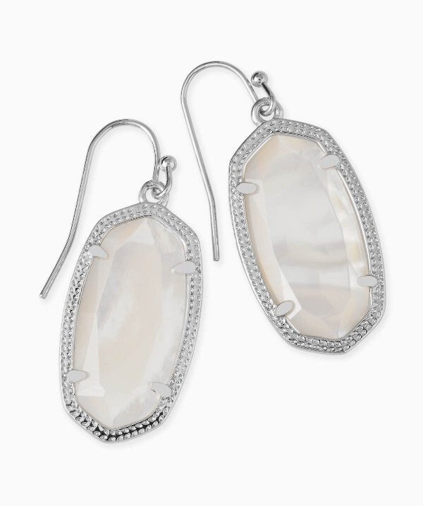 KS Dani Earring Rhodium - Southern Soule Designs