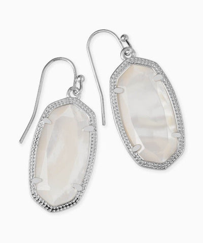 KS Dani Earring Rhodium - Southern Soule Designs