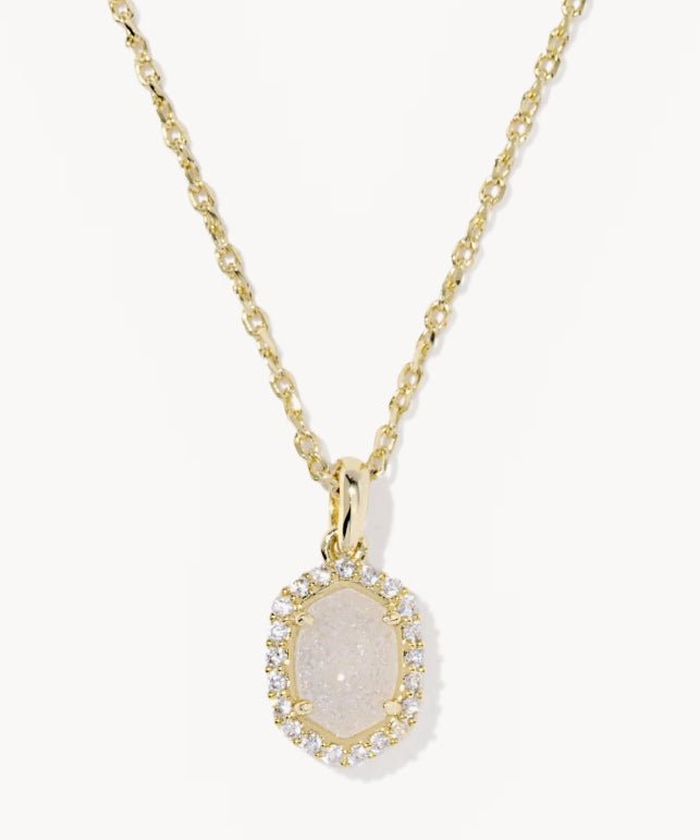 KS Daphne Crystal Frame Pendant Necklace - Southern Soule Designs