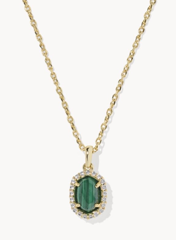 KS Daphne Crystal Frame Pendant Necklace - Southern Soule Designs