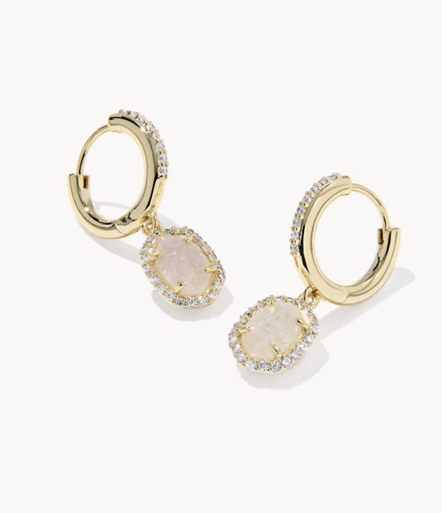 KS Daphne Crystal Huggie - Southern Soule Designs