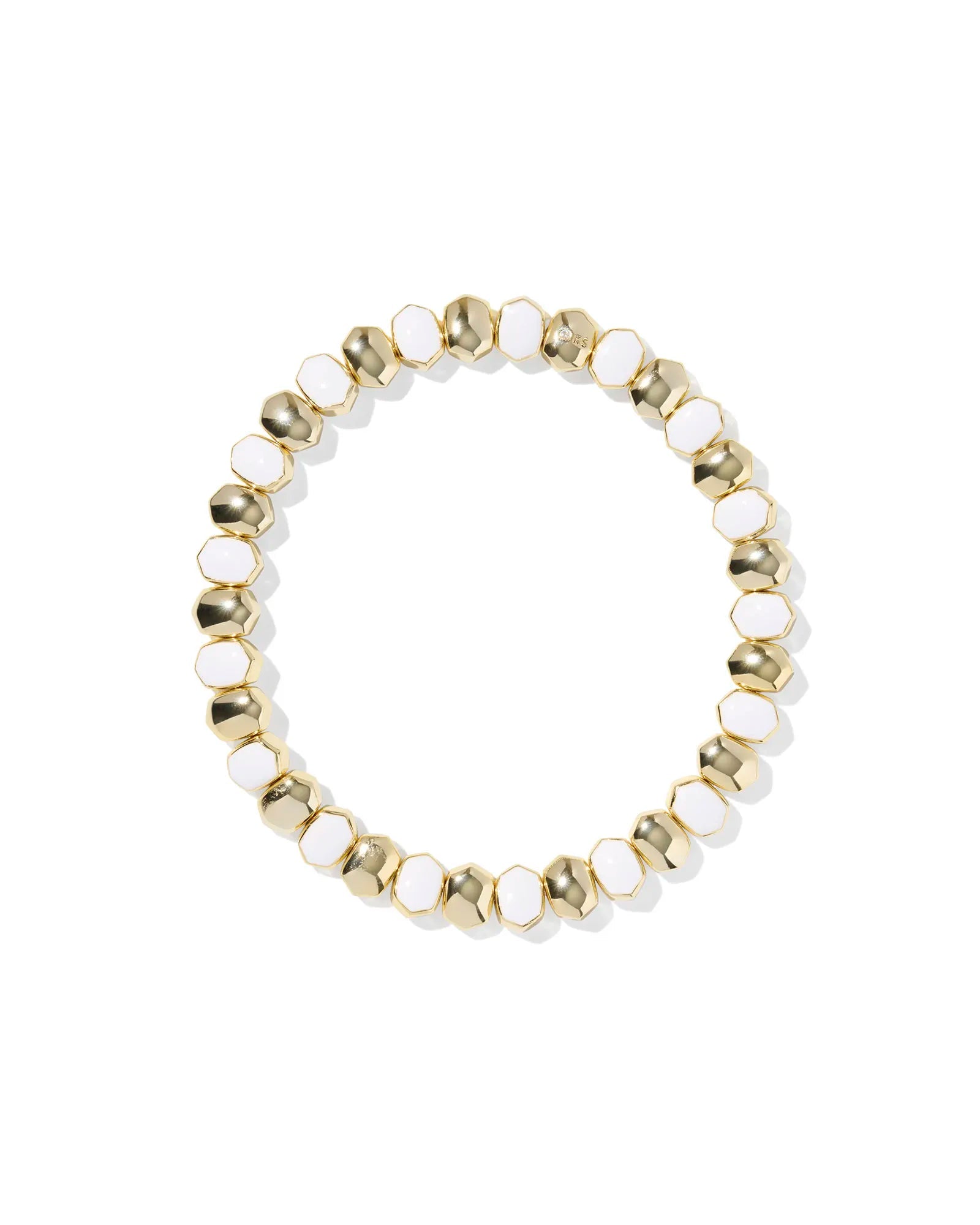 KS Daphne Enamel Stretch Bracelet Gold - Southern Soule Designs