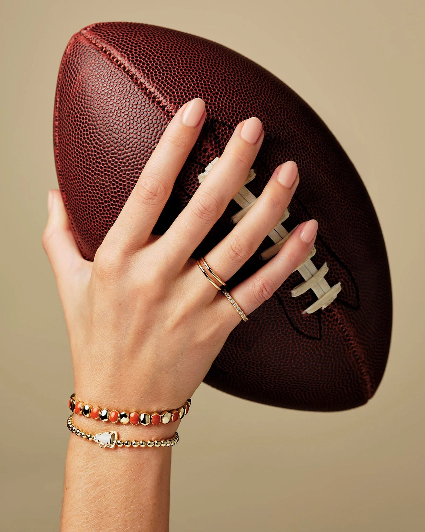 KS Daphne Enamel Stretch Bracelet Gold - Southern Soule Designs