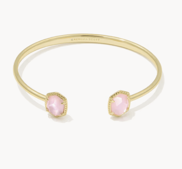 KS Daphne Gold Frame Cuff Bracelet - Southern Soule Designs