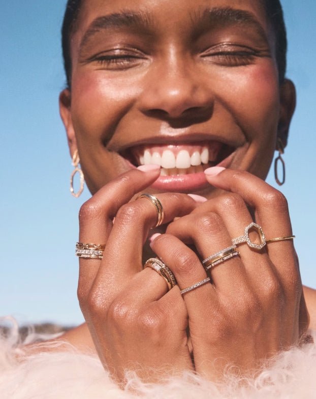 KS Daphne Pave Gold Cocktail Ring - Southern Soule Designs