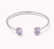 KS Daphne Silver Frame Cuff Bracelet - Southern Soule Designs