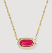 KS Elisa Bezel Pendant Necklace - Southern Soule Designs