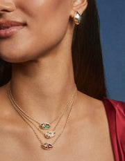 KS Elisa Bow Pendant Necklace - Southern Soule Designs