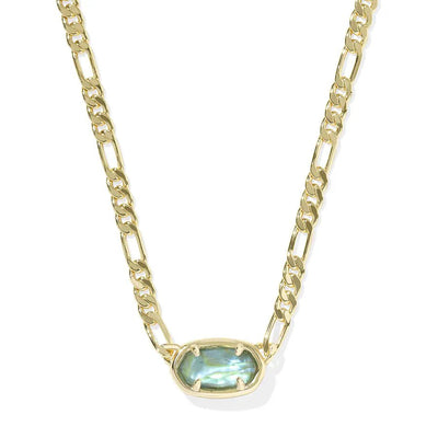 KS Elisa Figaro Pendant Necklace Gold - Southern Soule Designs