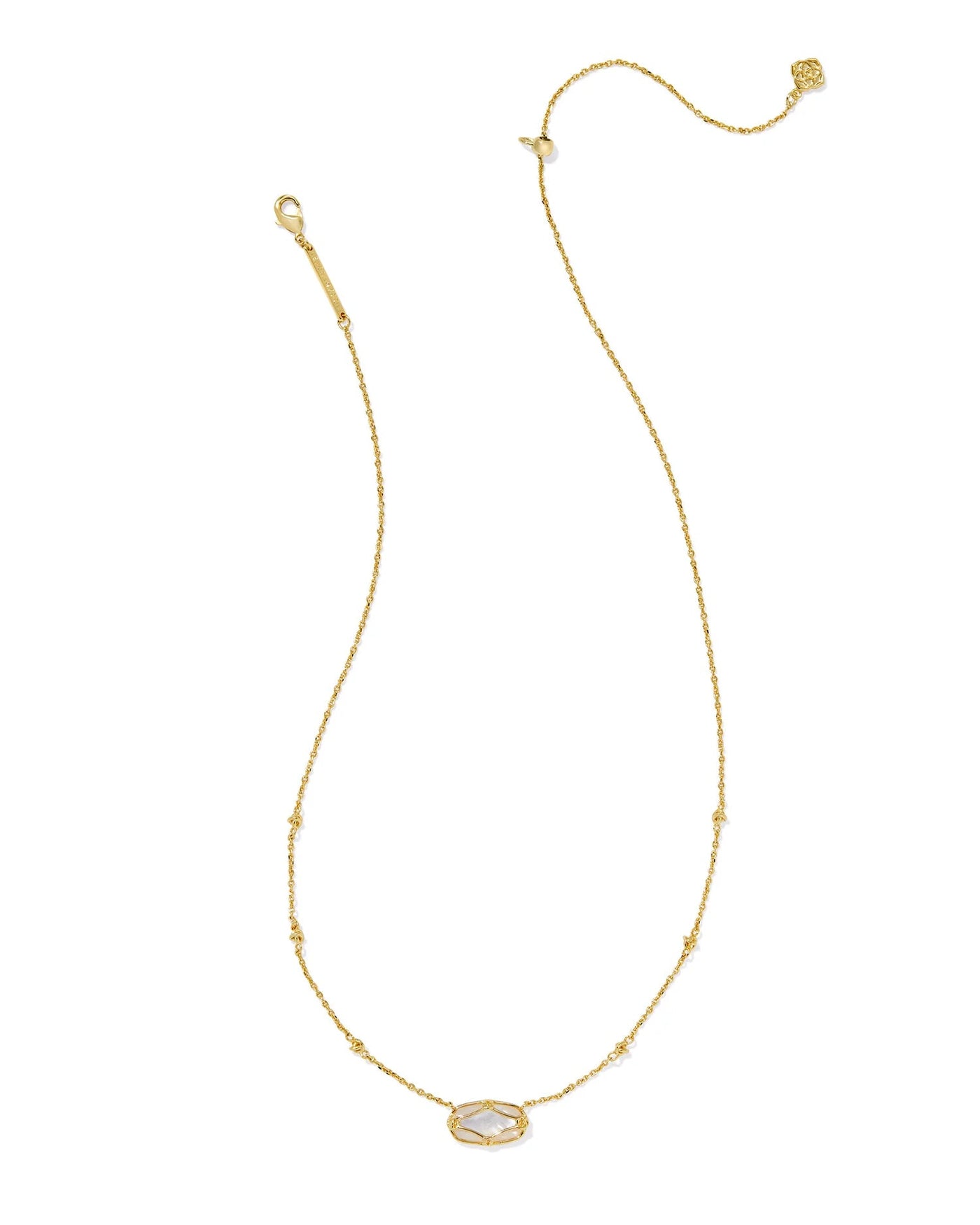 KS Elisa Lattice Gold Necklace - Southern Soule Designs