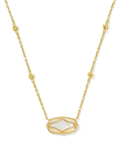 KS Elisa Lattice Gold Necklace - Southern Soule Designs