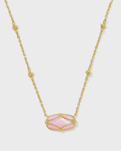 KS Elisa Lattice Gold Necklace - Southern Soule Designs