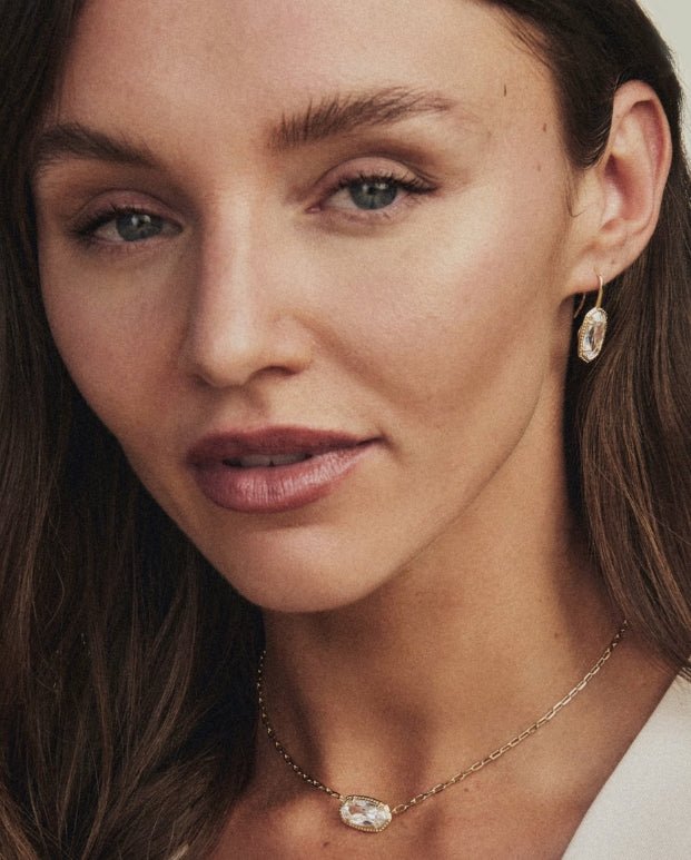 KS Elisa Luxe Gold Pendant Necklace - Southern Soule Designs