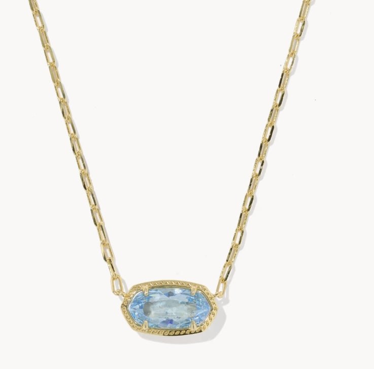 KS Elisa Luxe Gold Pendant Necklace - Southern Soule Designs