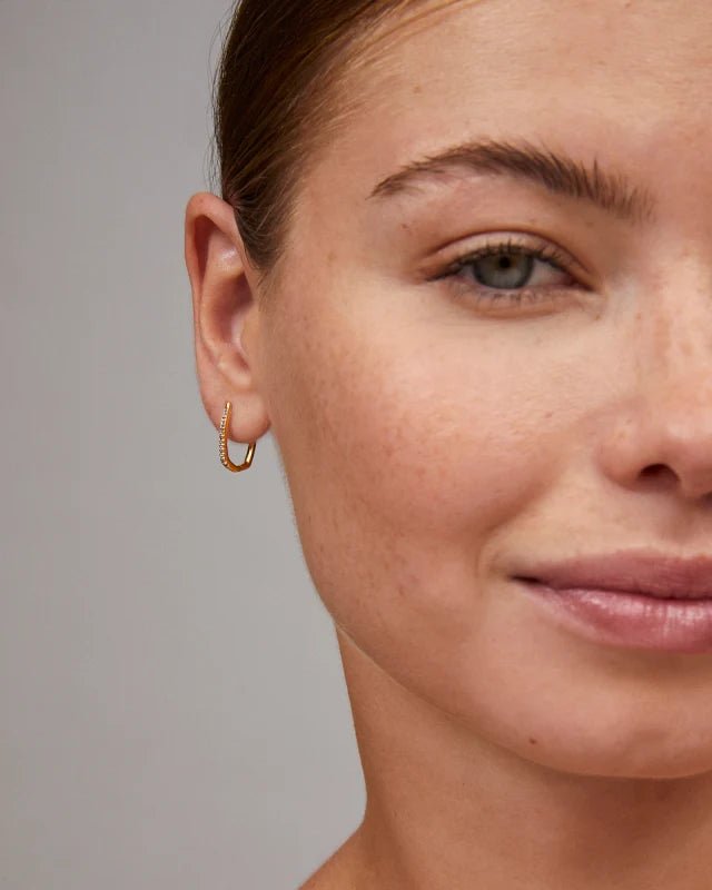 KS Ellen Luxe Huggie Earring - Southern Soule Designs