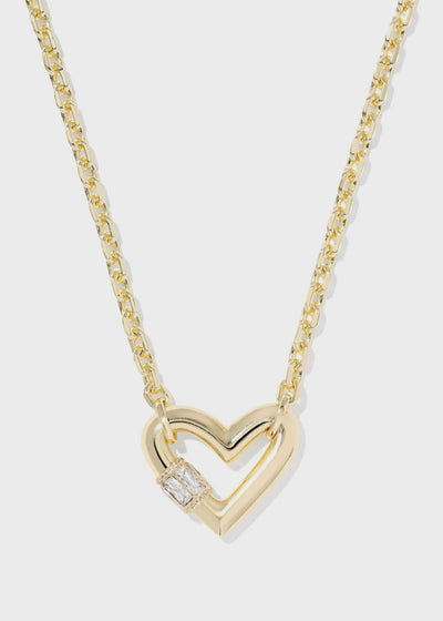 KS Emery Heart Pendant Necklace - Southern Soule Designs