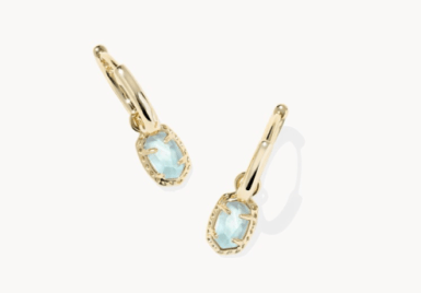 KS Emilie Gold Huggie Earrings - Southern Soule Designs
