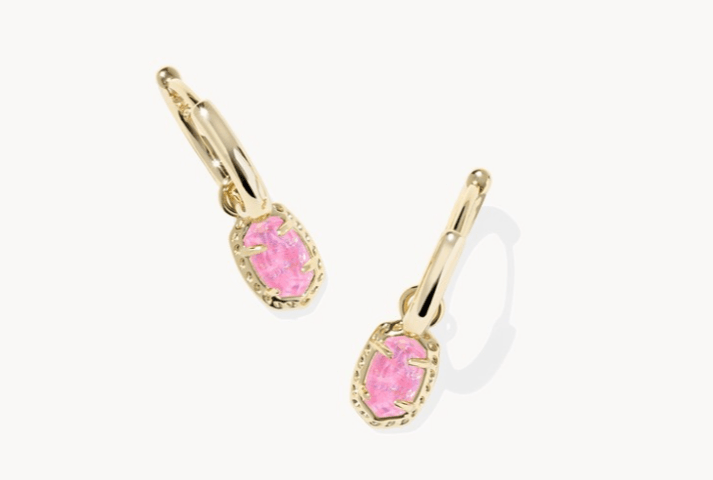 KS Emilie Gold Huggie Earrings - Southern Soule Designs