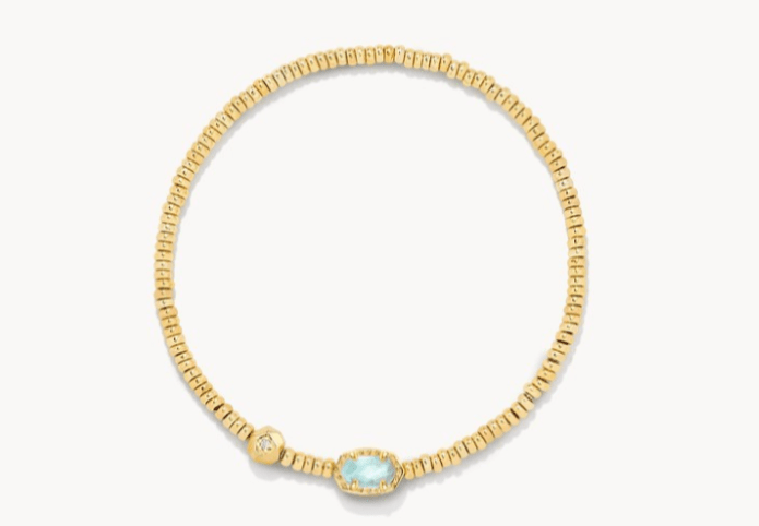 KS Emilie Gold Stretch Bracelet - Southern Soule Designs