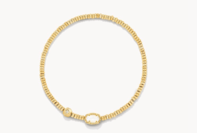 KS Emilie Gold Stretch Bracelet - Southern Soule Designs