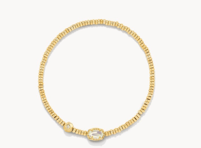 KS Emilie Gold Stretch Bracelet - Southern Soule Designs