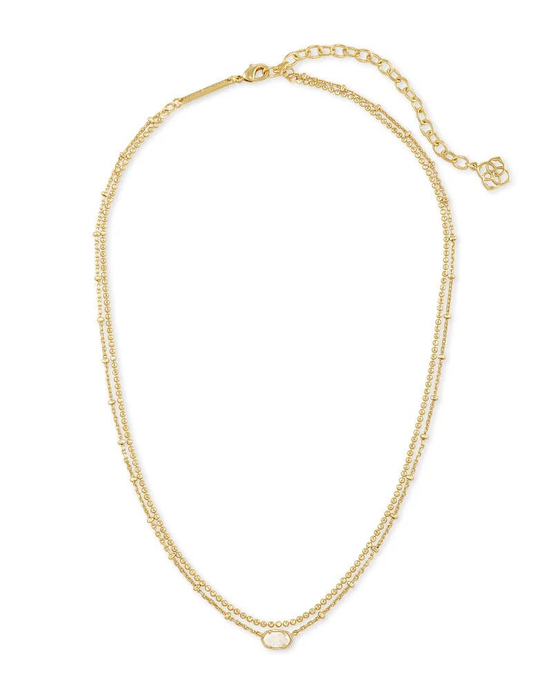 KS Emilie Multi Strand Gold Necklace - Southern Soule Designs