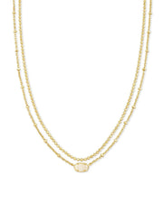 KS Emilie Multi Strand Gold Necklace - Southern Soule Designs