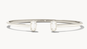 KS Emilie Silver Cuff Bracelet - Southern Soule Designs