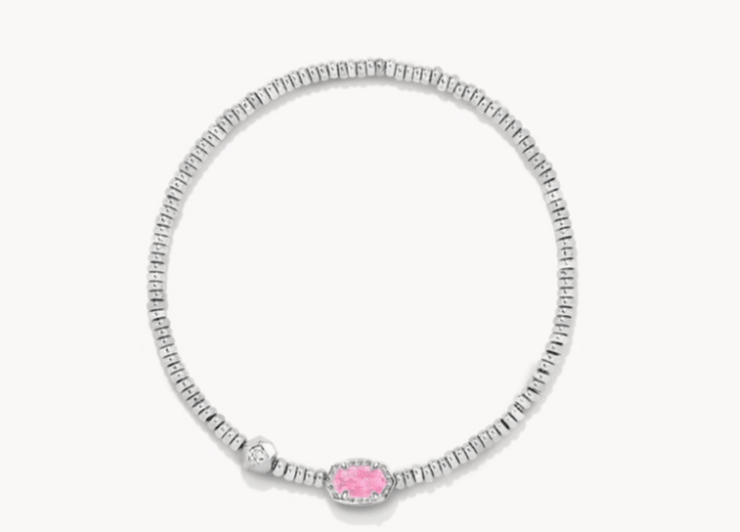 KS Emilie Silver Stretch Bracelet - Southern Soule Designs