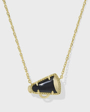 KS Gold Cheer Pendant Necklace - Southern Soule Designs