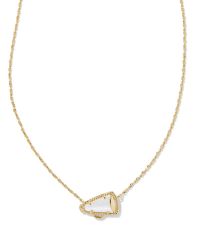 KS Gold Cheer Pendant Necklace - Southern Soule Designs