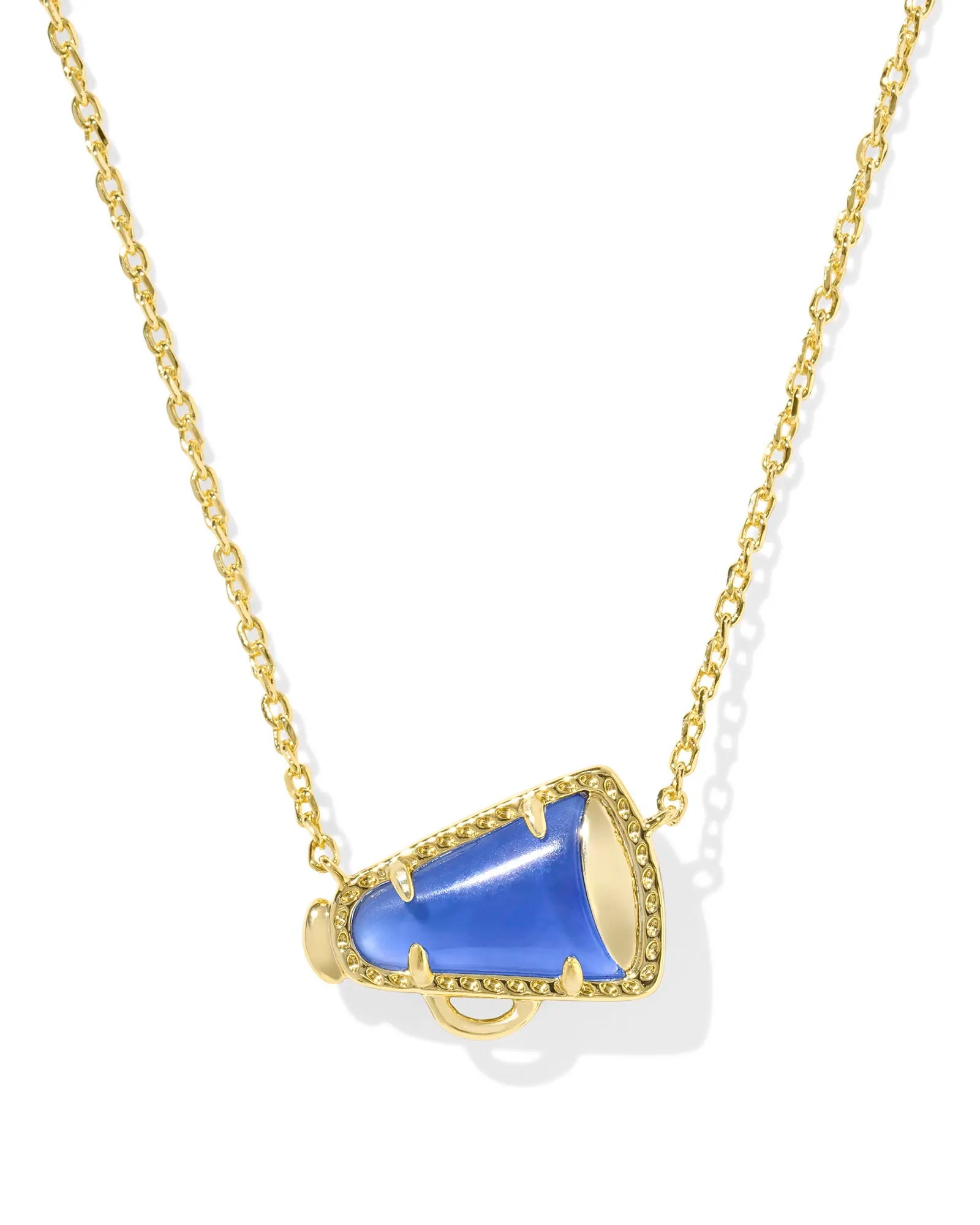 KS Gold Cheer Pendant Necklace - Southern Soule Designs