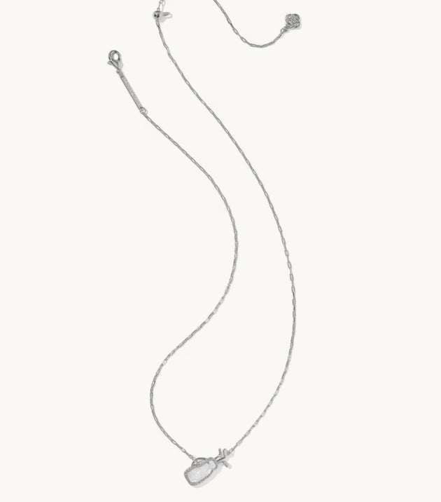 KS Golf Short Pendant Necklace Ivory MOP - Southern Soule Designs